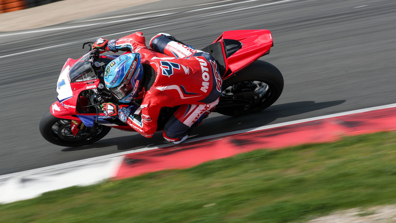 Jack Kennedy, 2025 BSB Navarra test. Credit: Honda Racing UK.